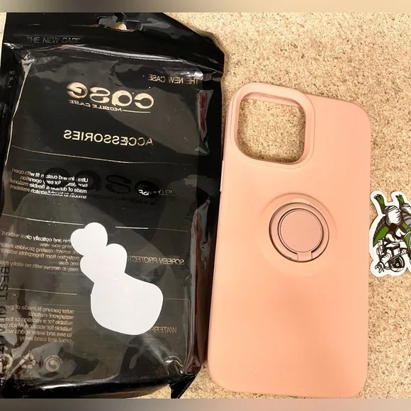 Pink iPhone 13 Pro Max Case 6.7 inch, Silicone Ultra Slim Shockproof Protective - Picture 7 of 7